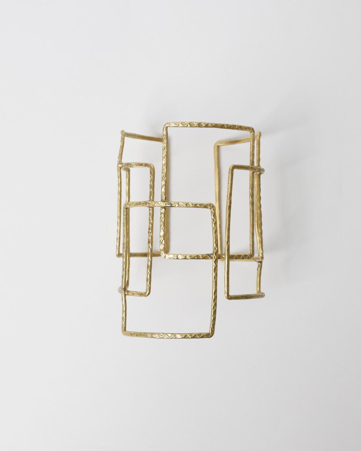 Gold Rectangle Bangle