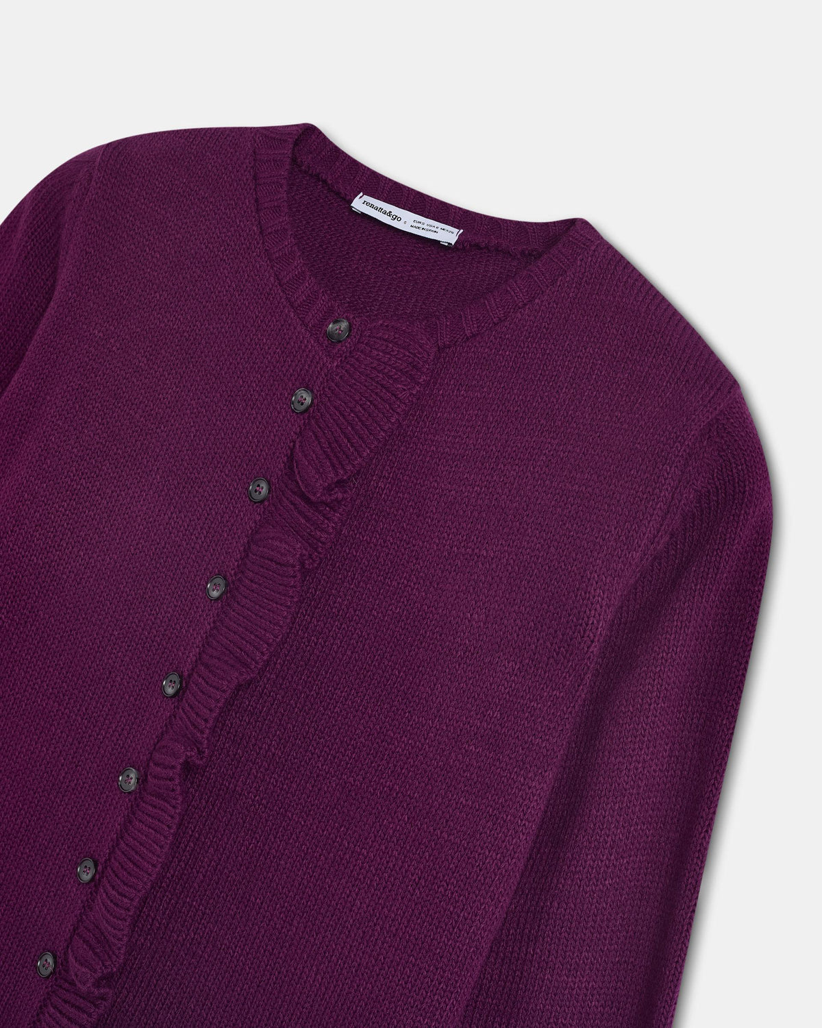 Chaqueta Volante Morada