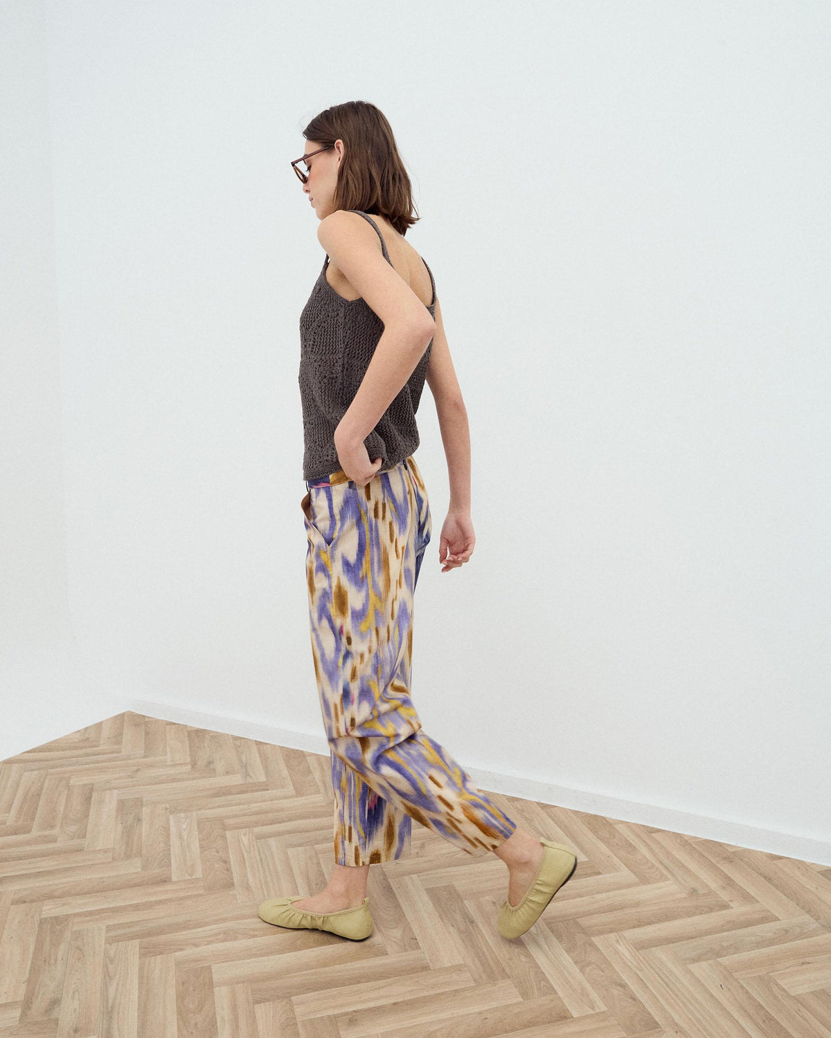Pantalón Étnico Tie-Dye Multicolor