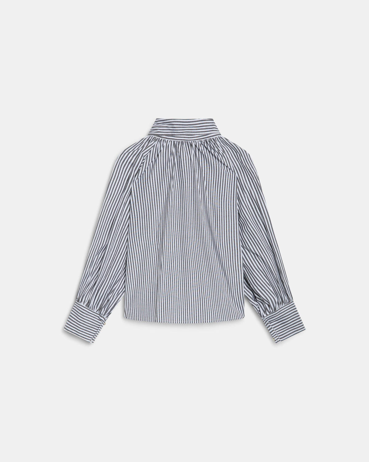 Blusa Lazada Delantero Rayas Negro