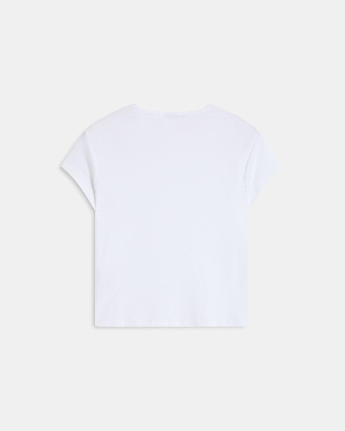 Camiseta Básica Manga Corta Blanco