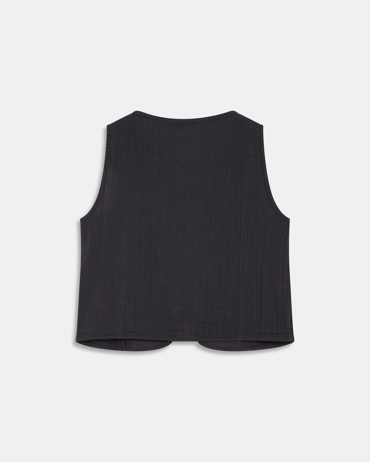 Anthracite Covered Button Top
