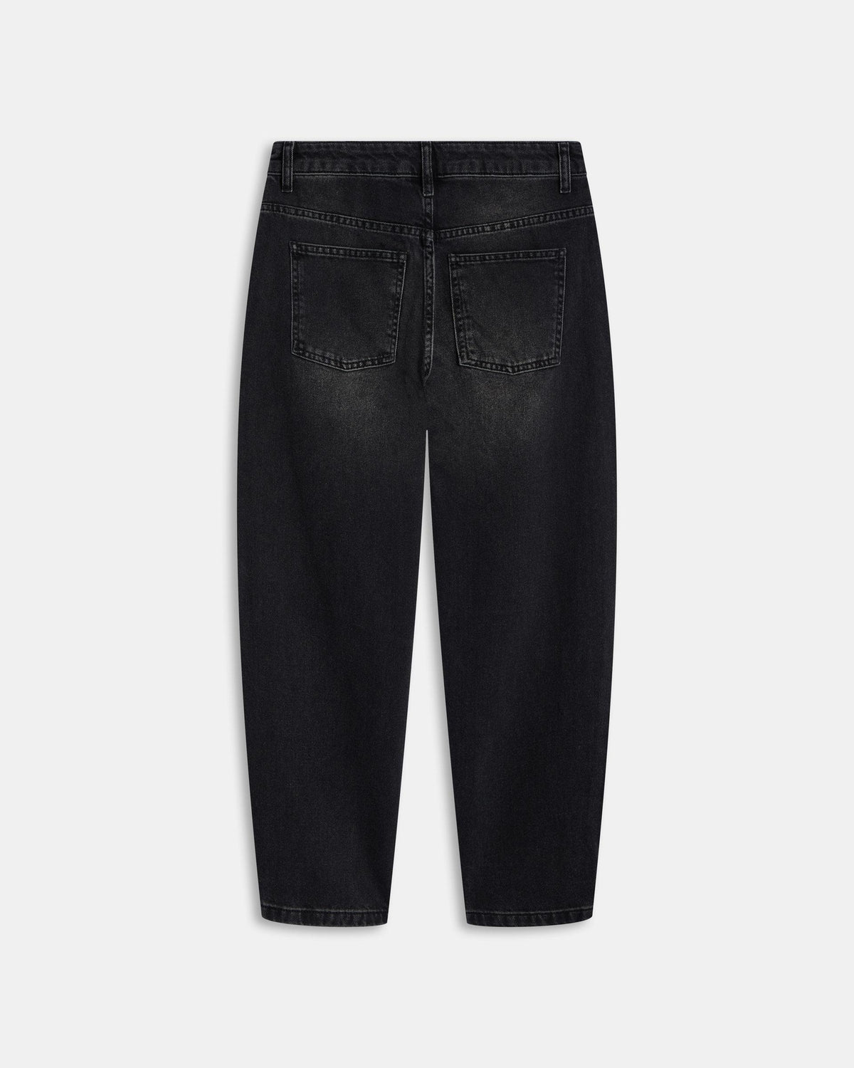 Jeans Tachuelas Flores Negro
