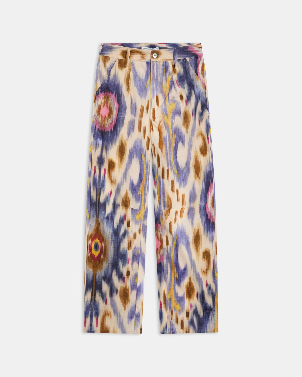 Pantalón Étnico Tie-Dye Multicolor