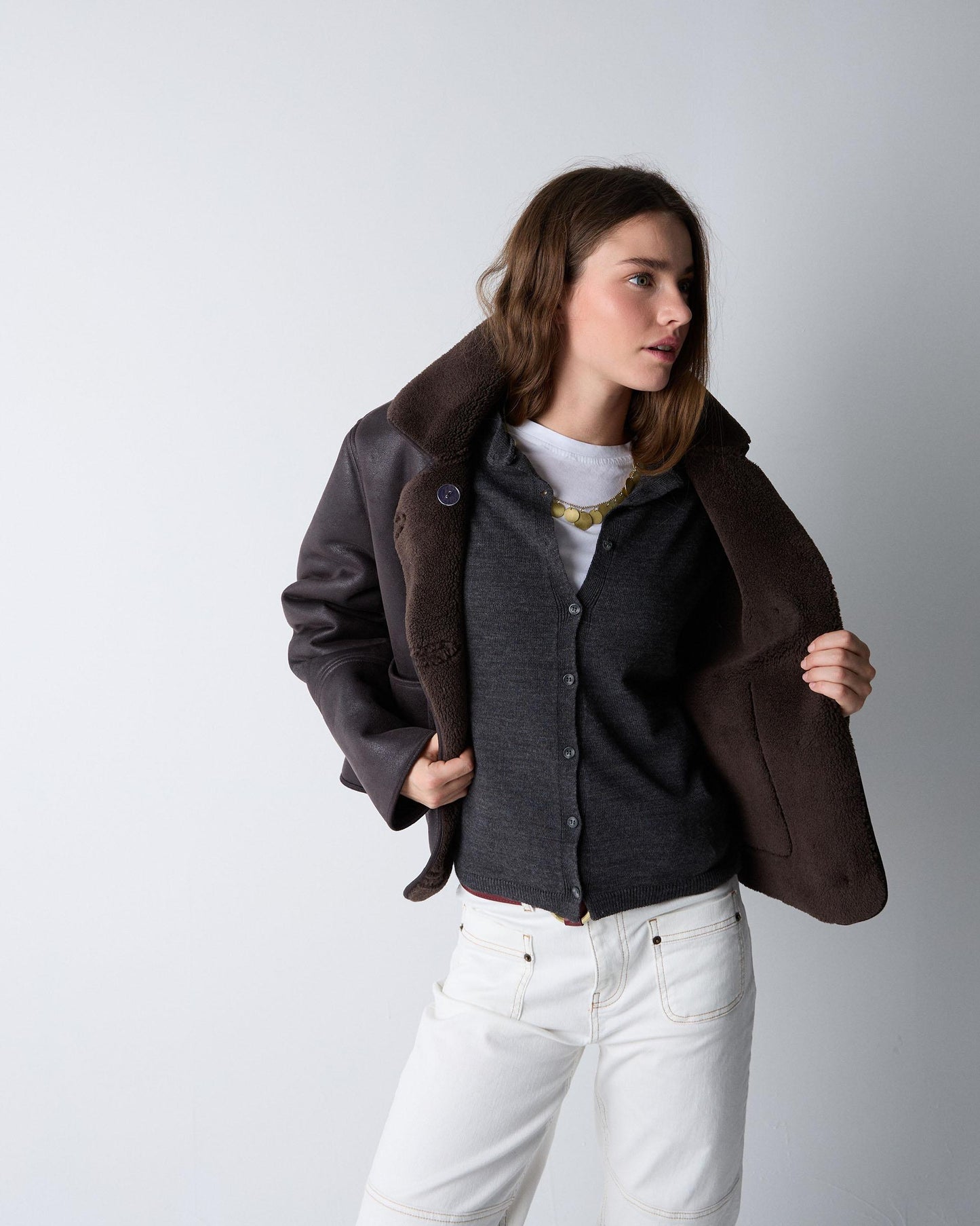 Brown Double-Sided Coat