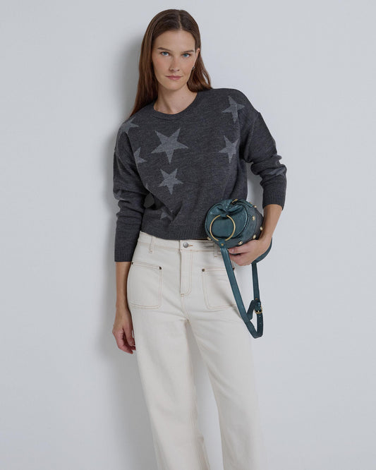 Suéter Estrelas Antracite
