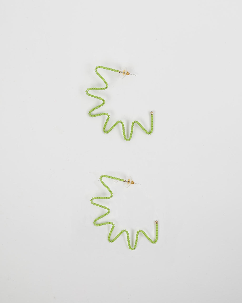 Boucles D’oreilles mi Étoile Vert