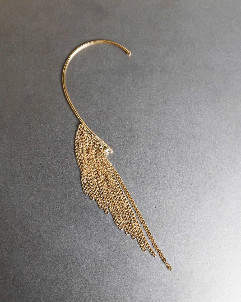Gold Earcuff Pendant