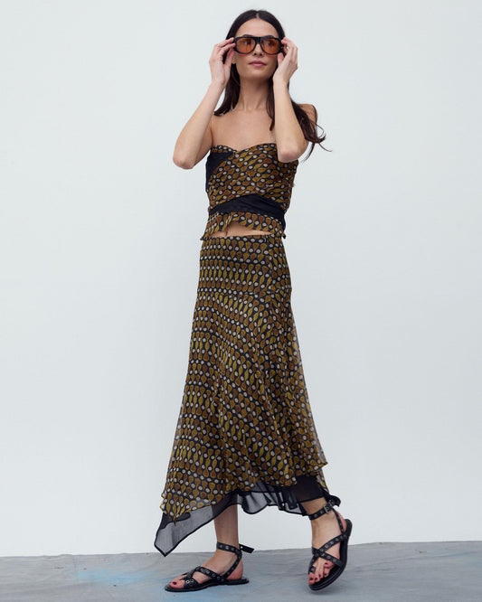 Top Palabra De Honor Contraste Negro