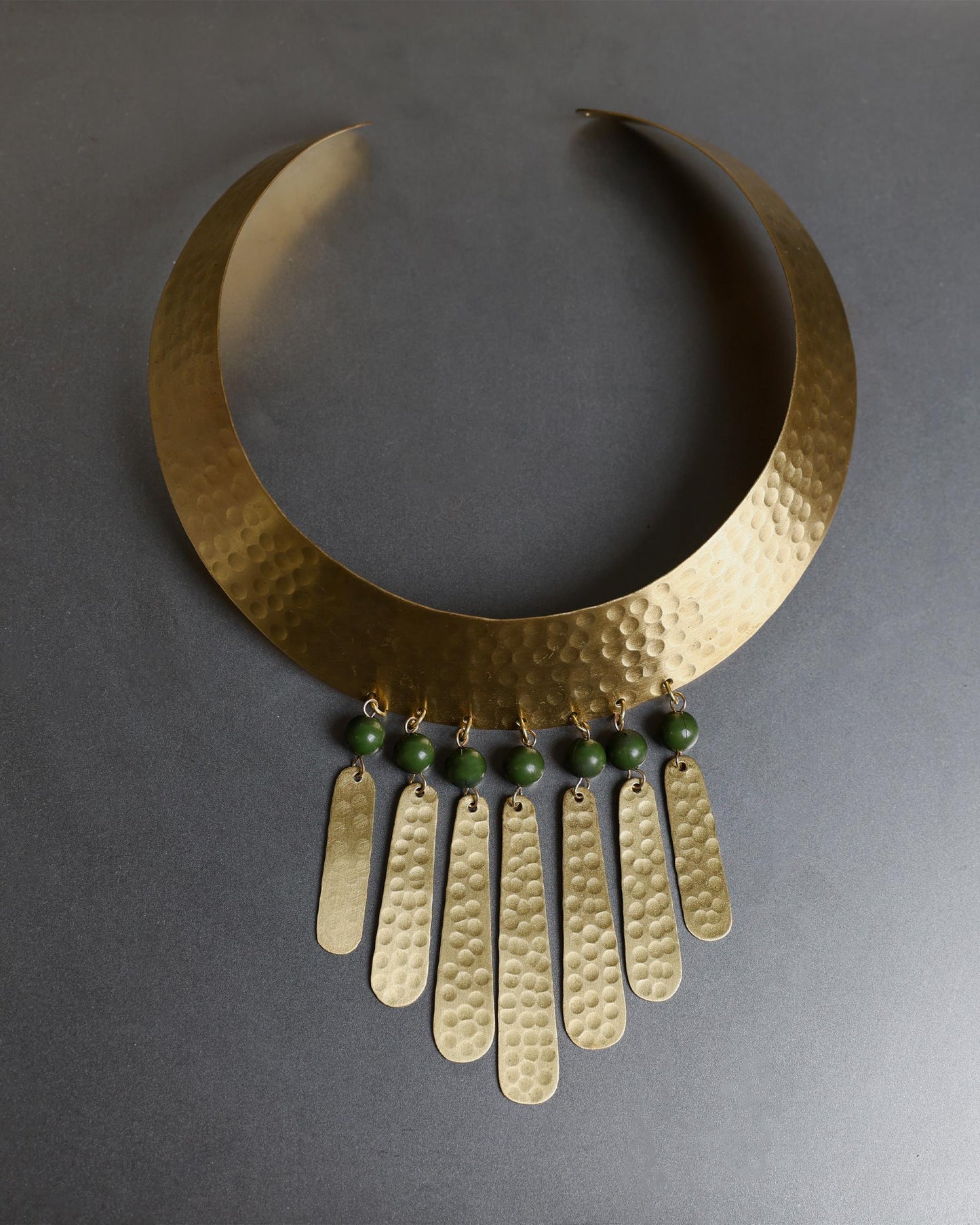 Collar Rígido Lágrimas Oro