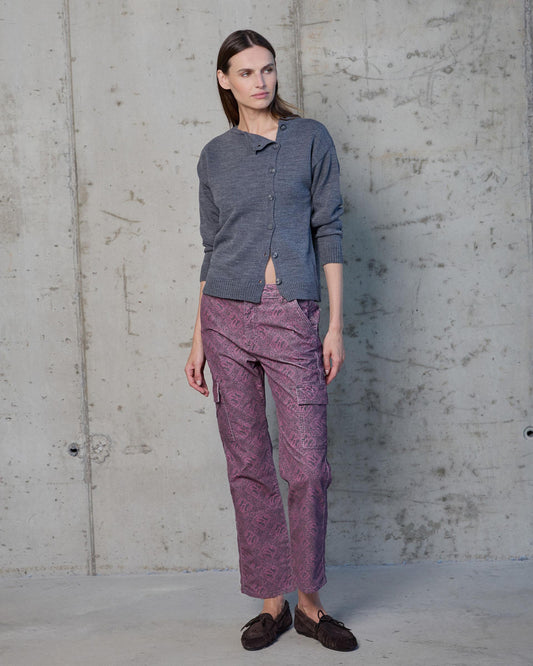 Velvetone Anthracite Cargo Jeans