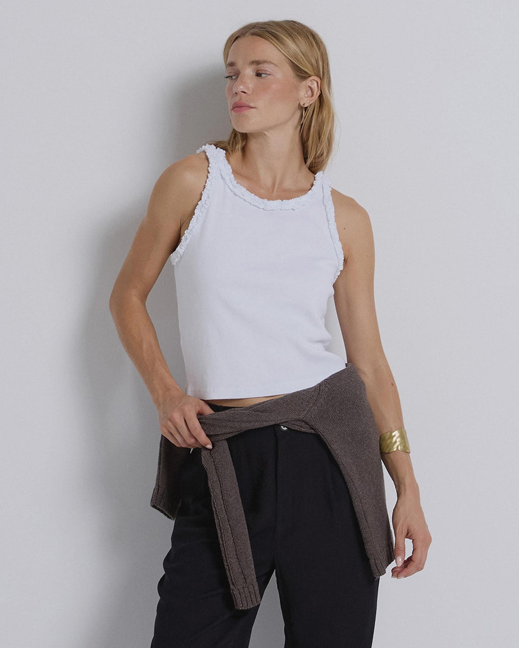 Camiseta Tank Volante Blanco