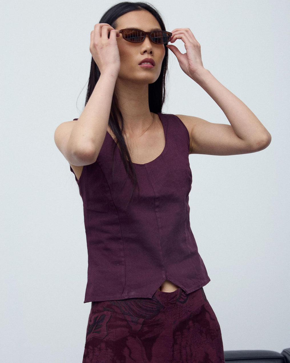 Top Corsetero Morado