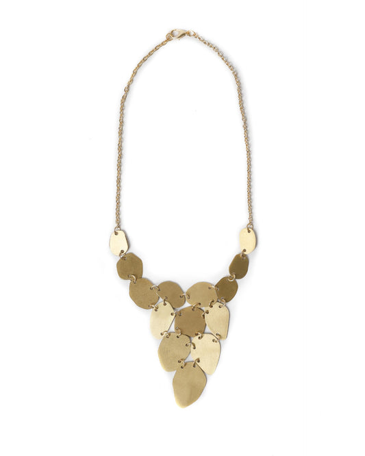 Linked Circles Gold Necklace