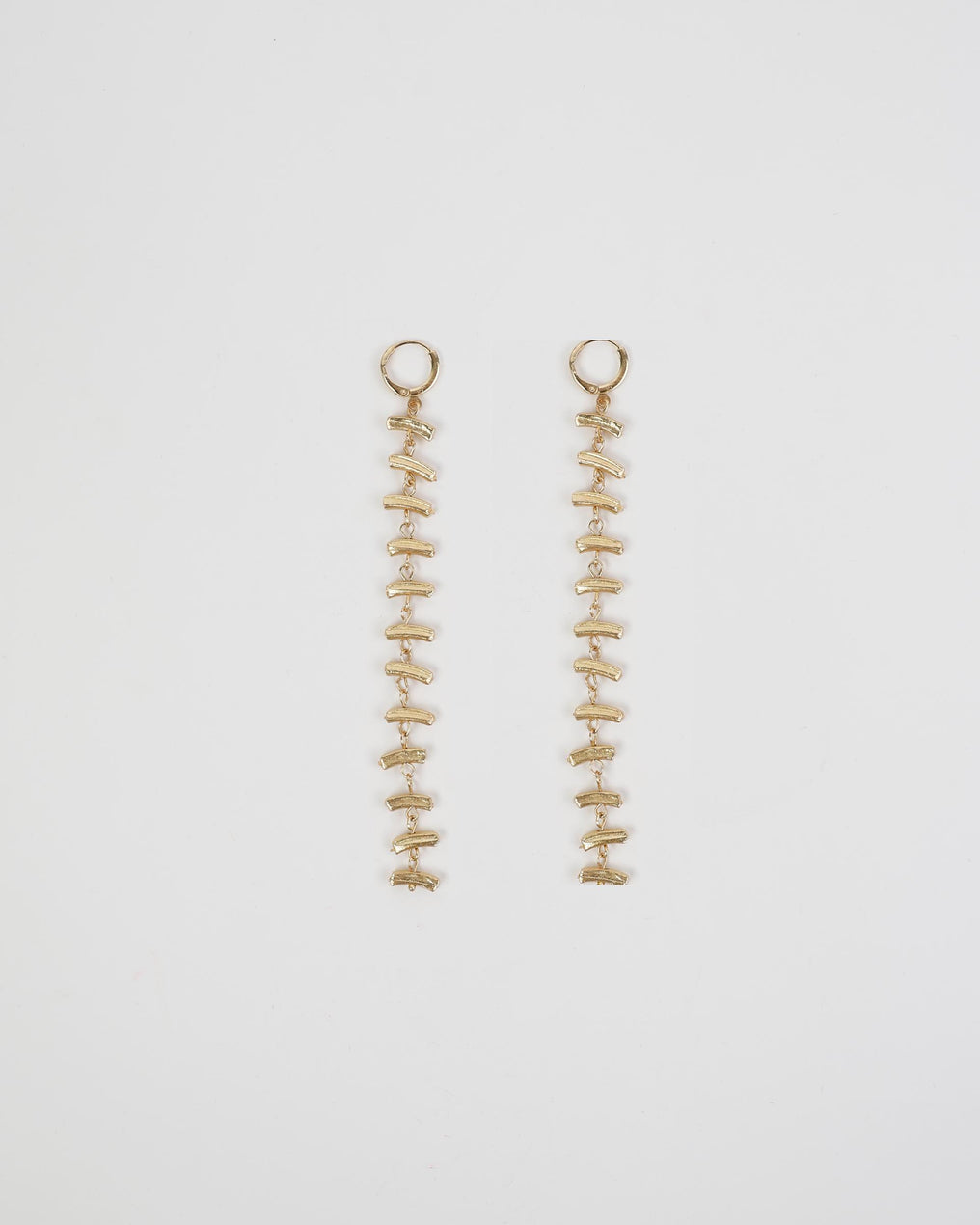 Brincos de Ouro Horizontal