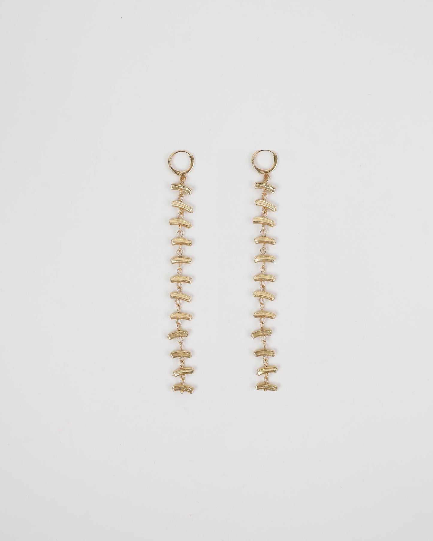 Brincos de Ouro Horizontal