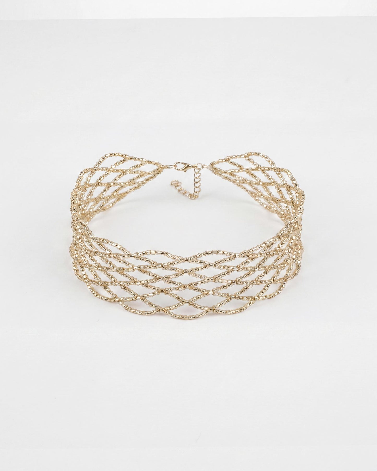 Gold Mesh Choker