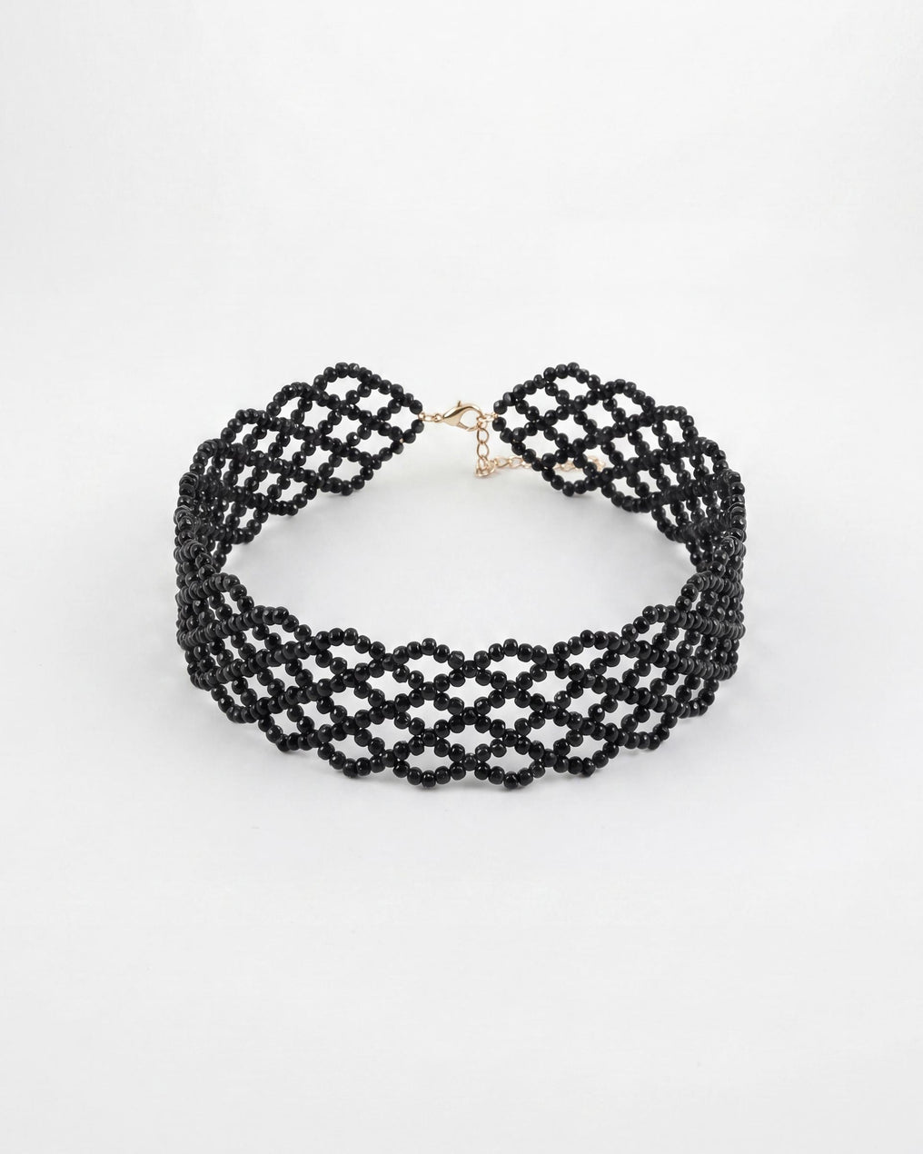 Choker Résille Noir