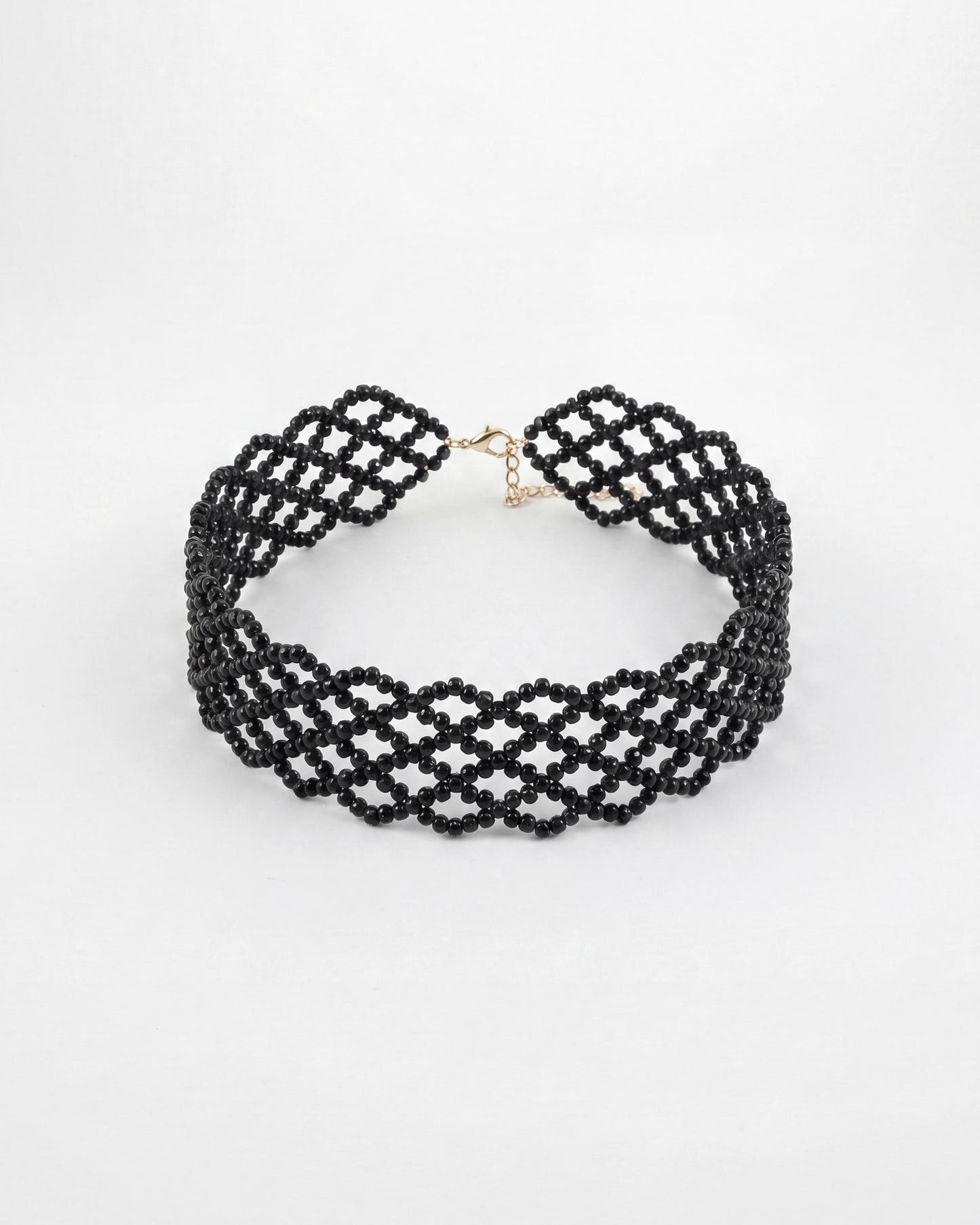 Choker Résille Noir