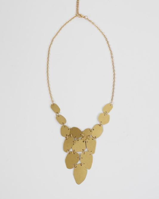 Linked Circles Gold Necklace