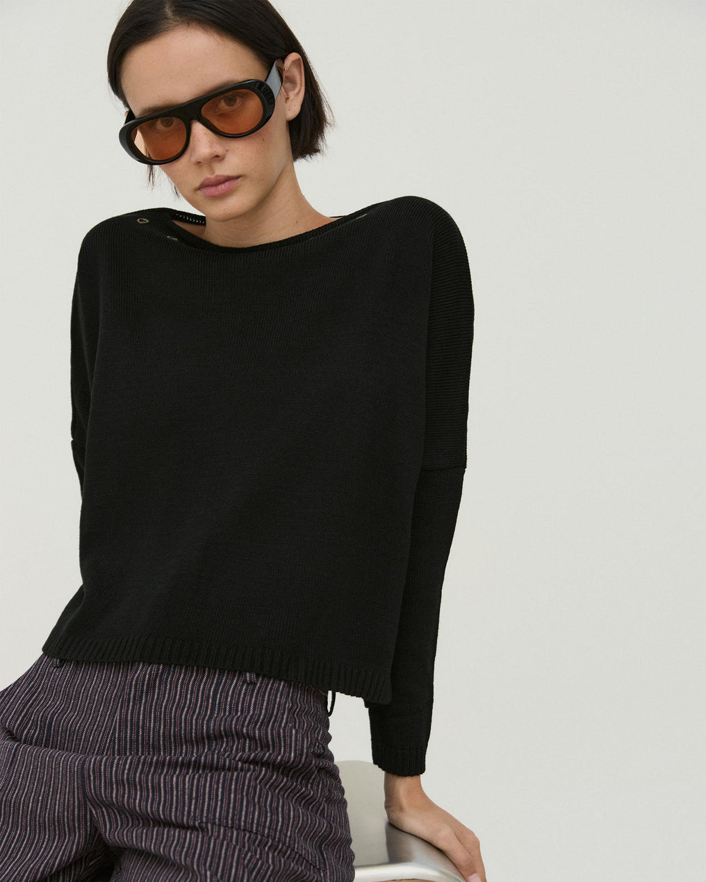 Jersey Arandelas Negro
