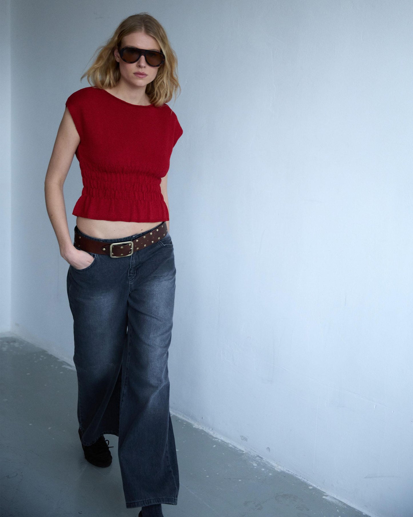 Top Punto Gomas Rojo