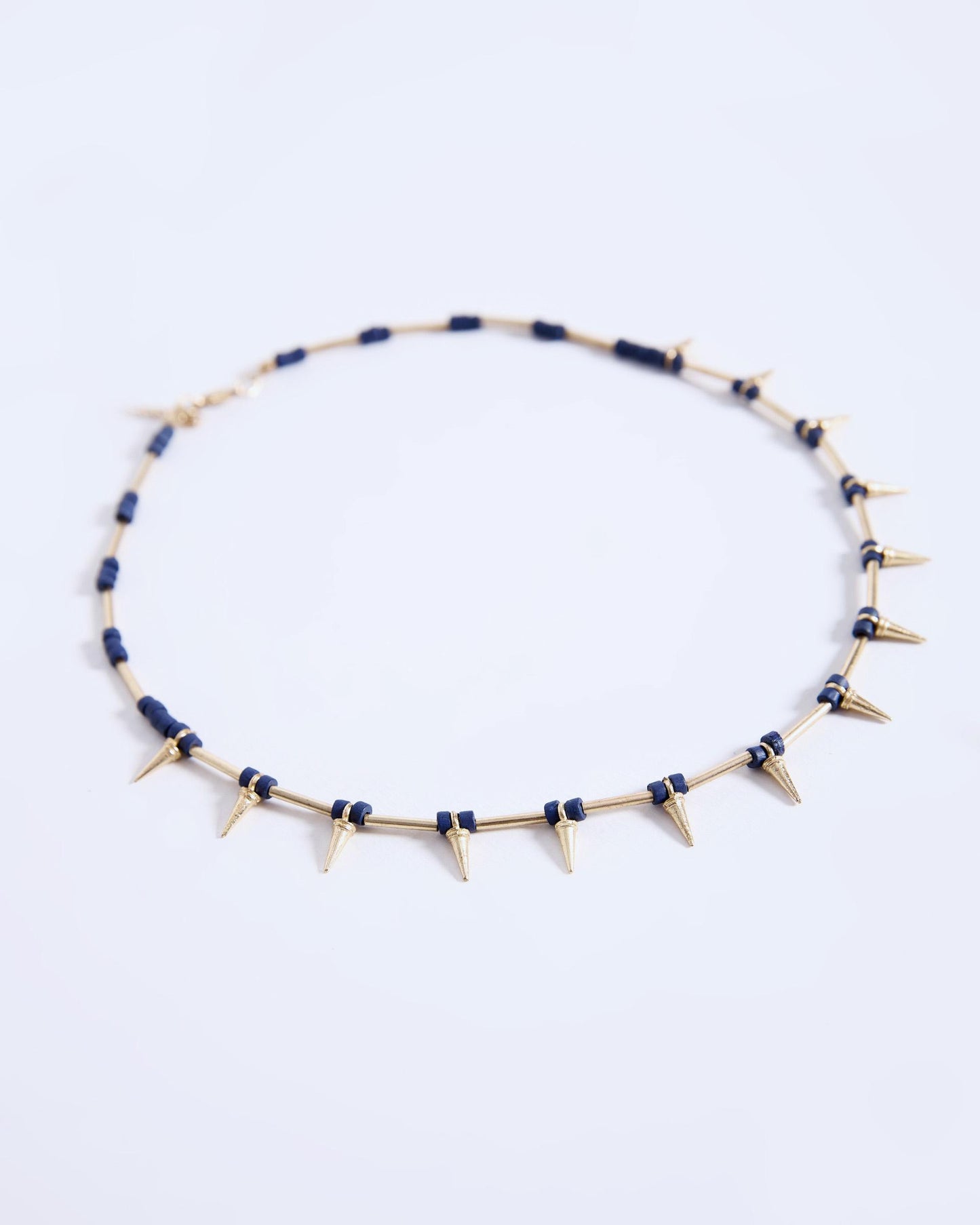 Gold Spiked Necklace