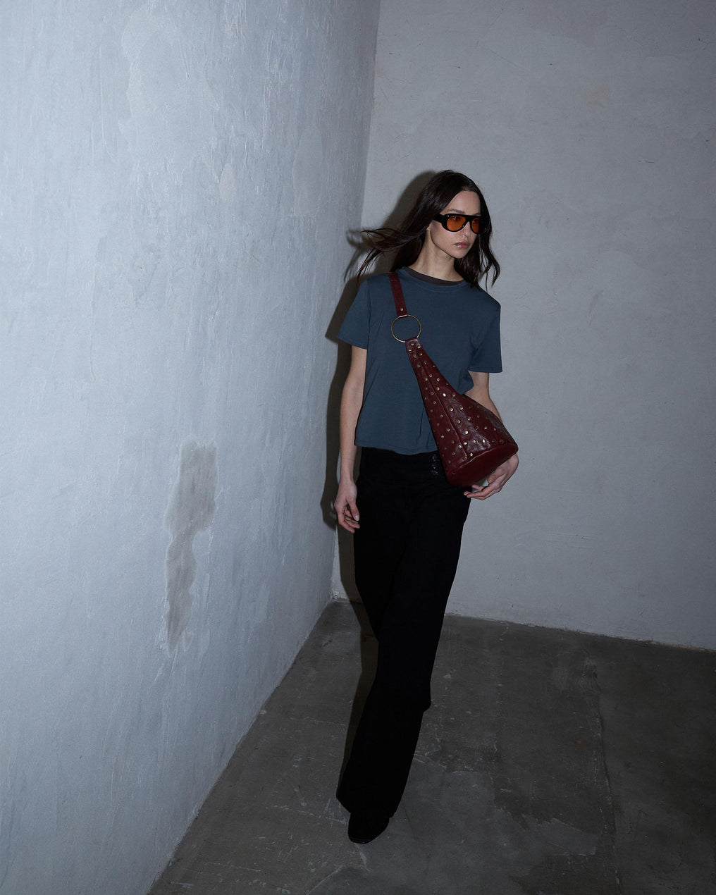 Camiseta Manga Corta Antracita