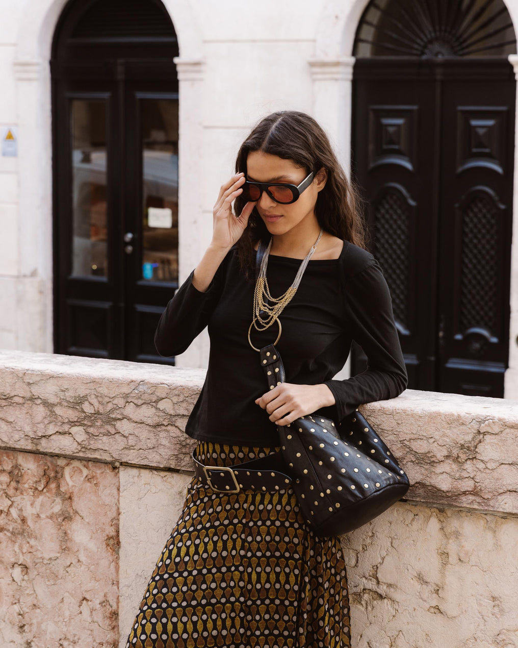 T-shirt Gola Quadrada Preto