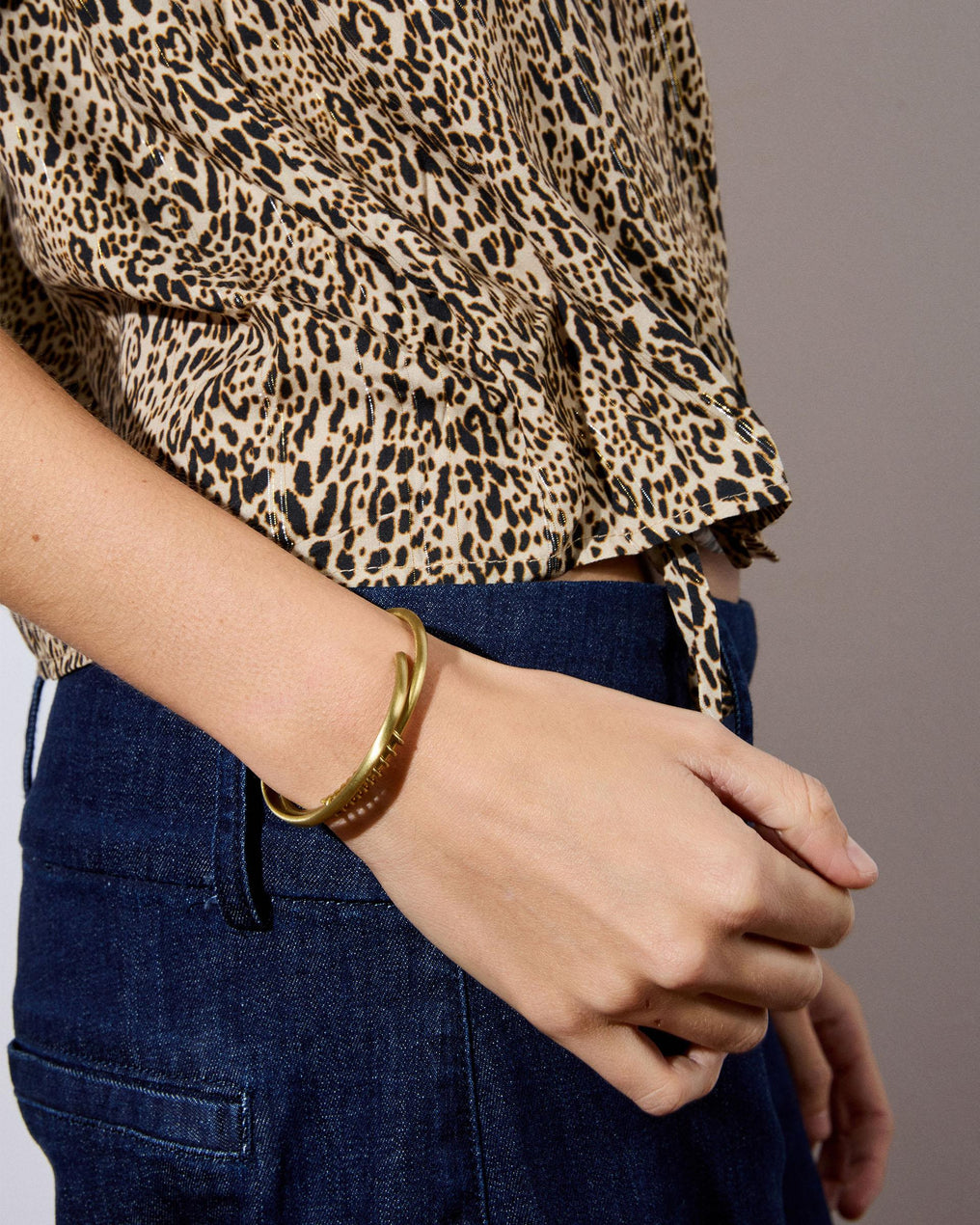 Pulseras Rigidas Oro