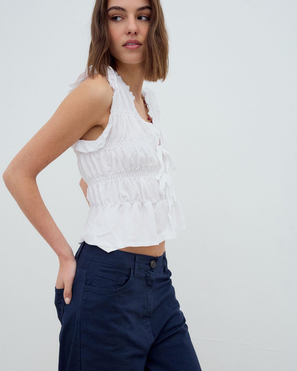 Top Gomas Lazadas Blanco
