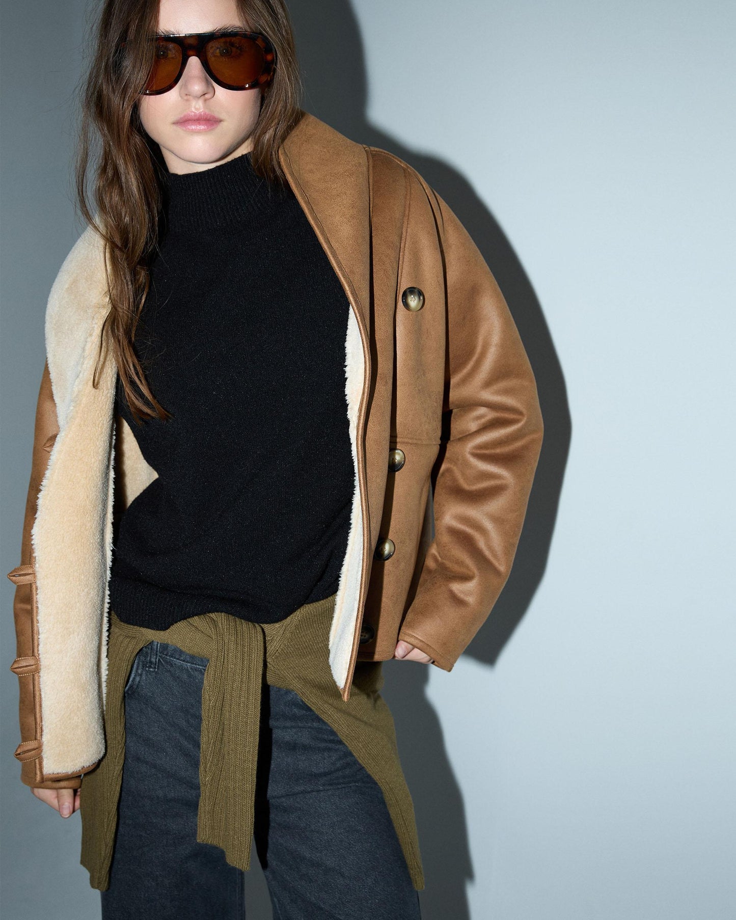 Abrigo Borrego Camel