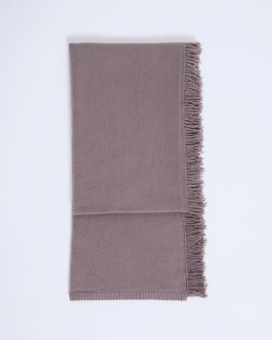 Bufanda Punto Flecos Taupe