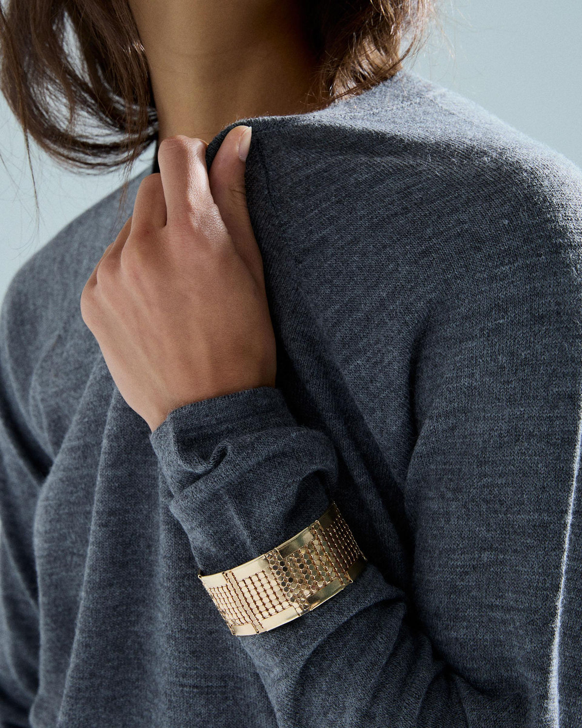 Pulsera Malla Oro