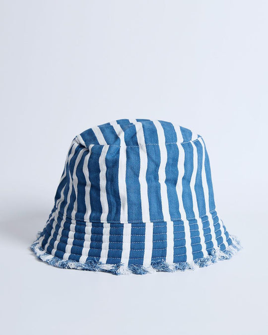 Sombrero Rayas Azul - 1