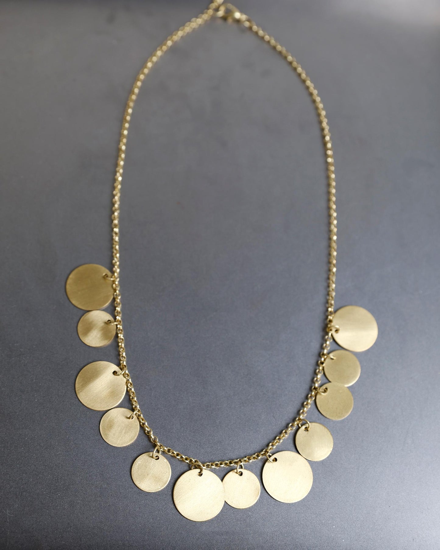 Collar Círculos Oro Oro