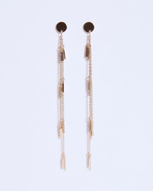 Pendientes Cadenas Remate Oro