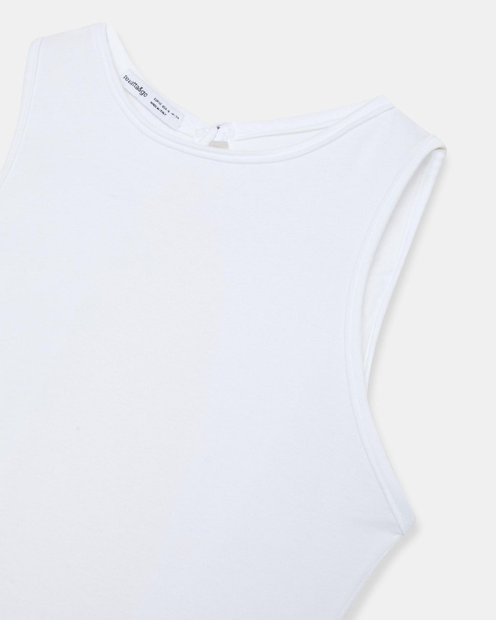 T-shirt Abertura Costas Branco