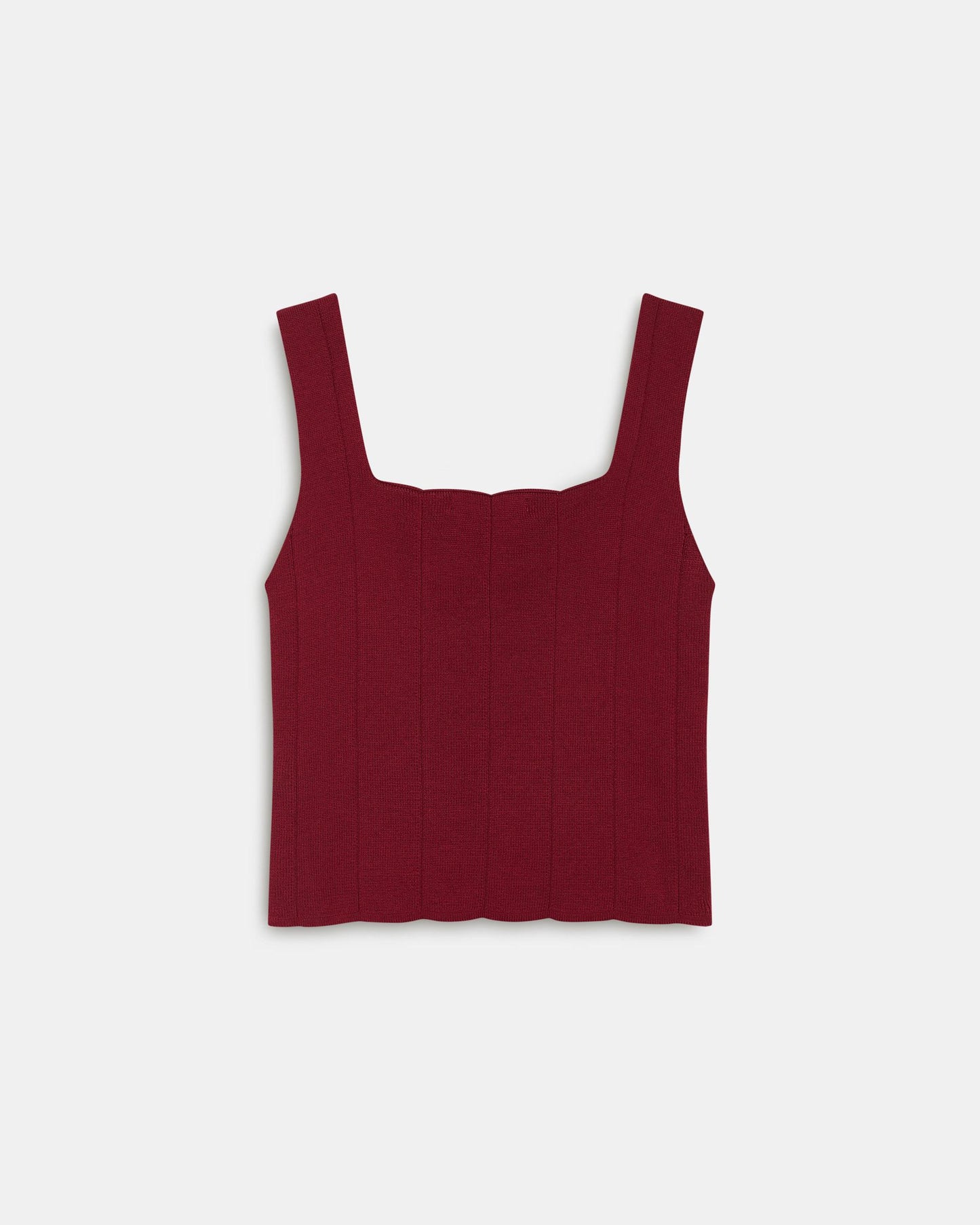 Top Corsetero Punto Granate