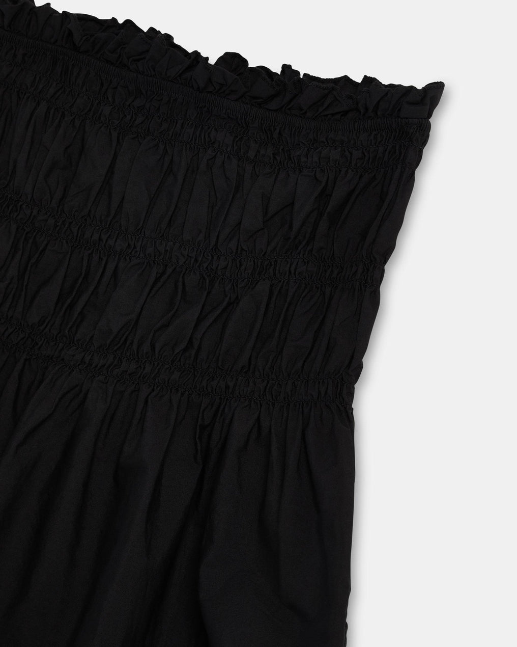 Top Élastiques Bustier Noir
