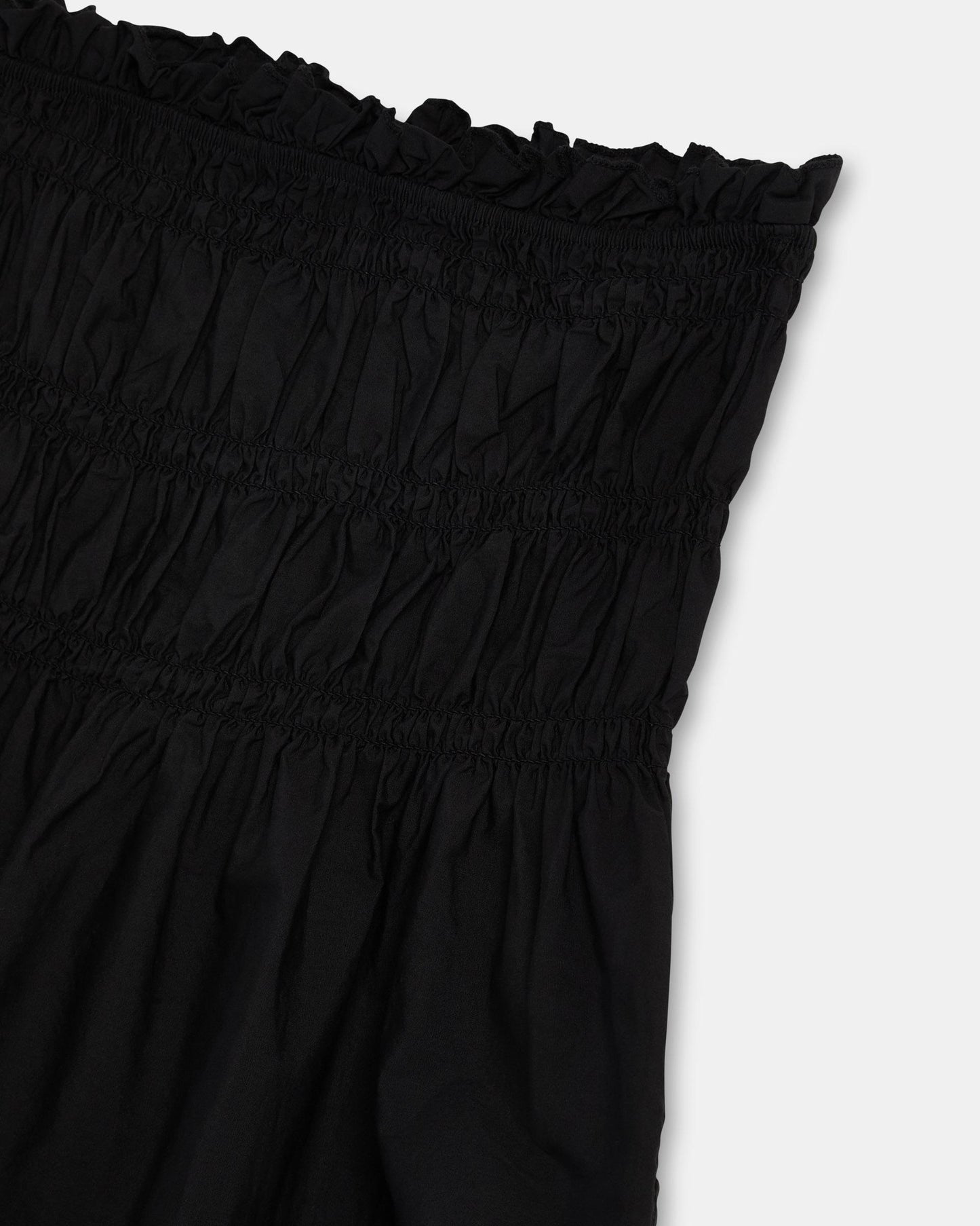 Top Élastiques Bustier Noir