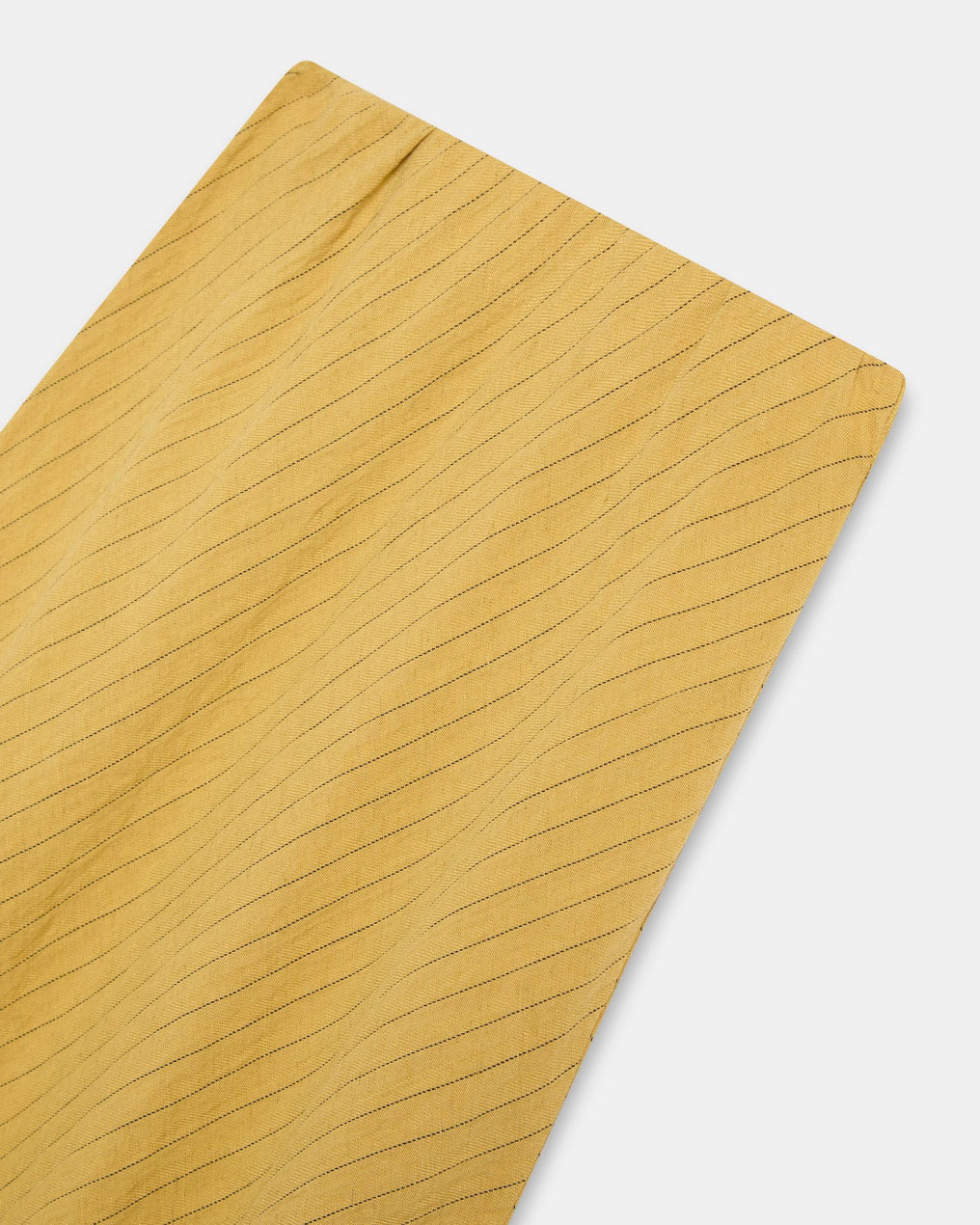 Yellow Striped Flowy Skirt