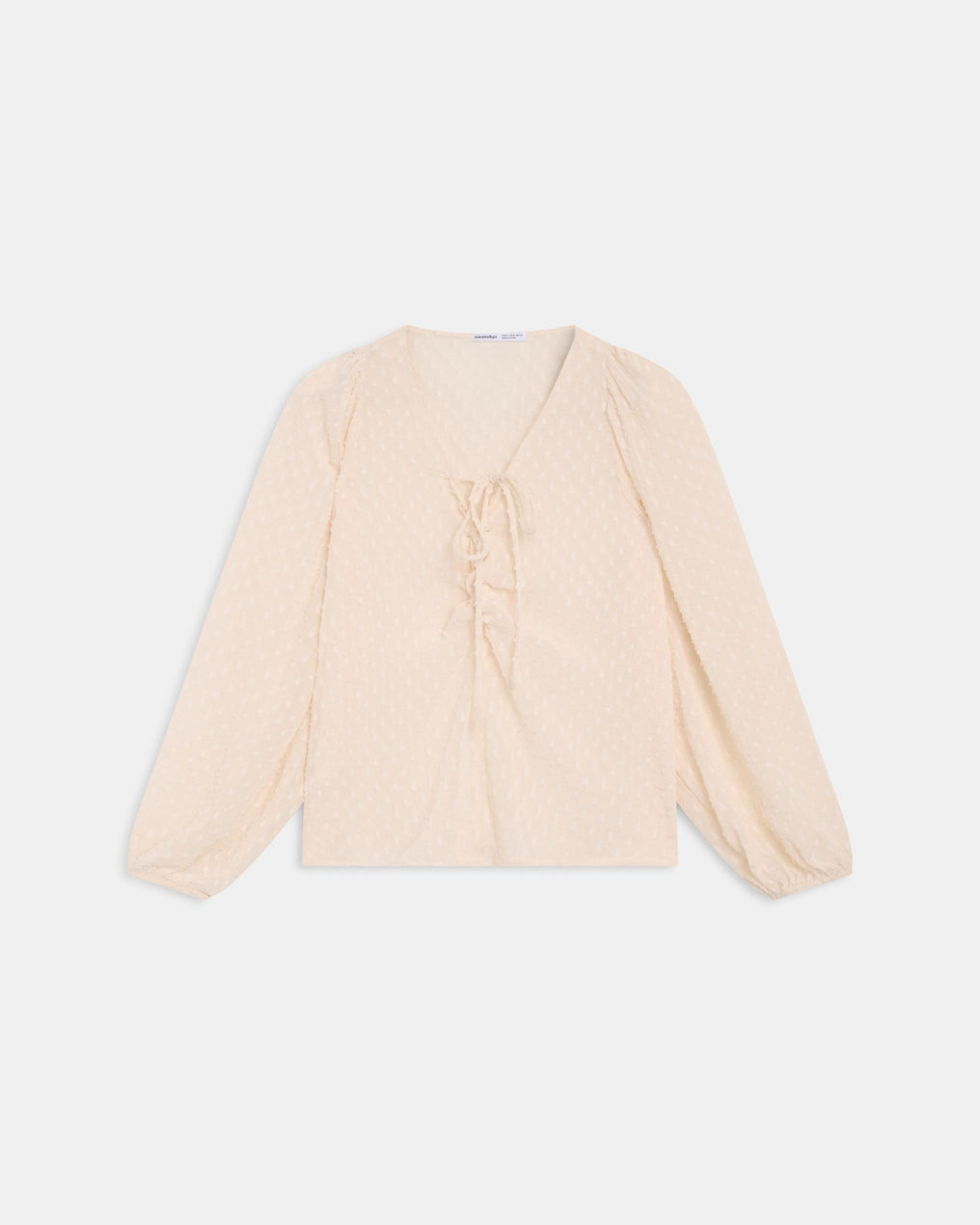 Blusa Plumeti Lazada Blanca