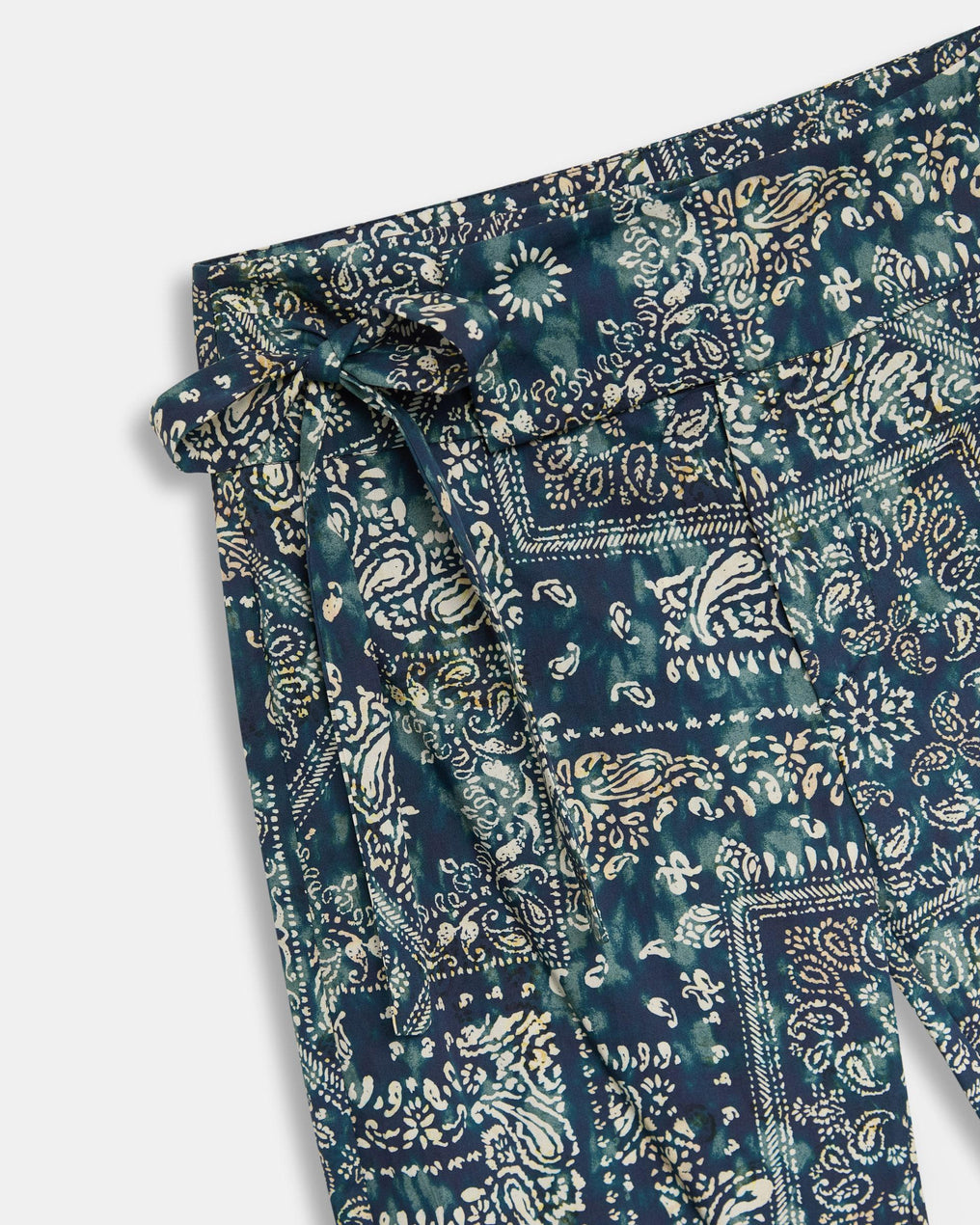 Pantalón Cinturilla Lazada Bandana Azul