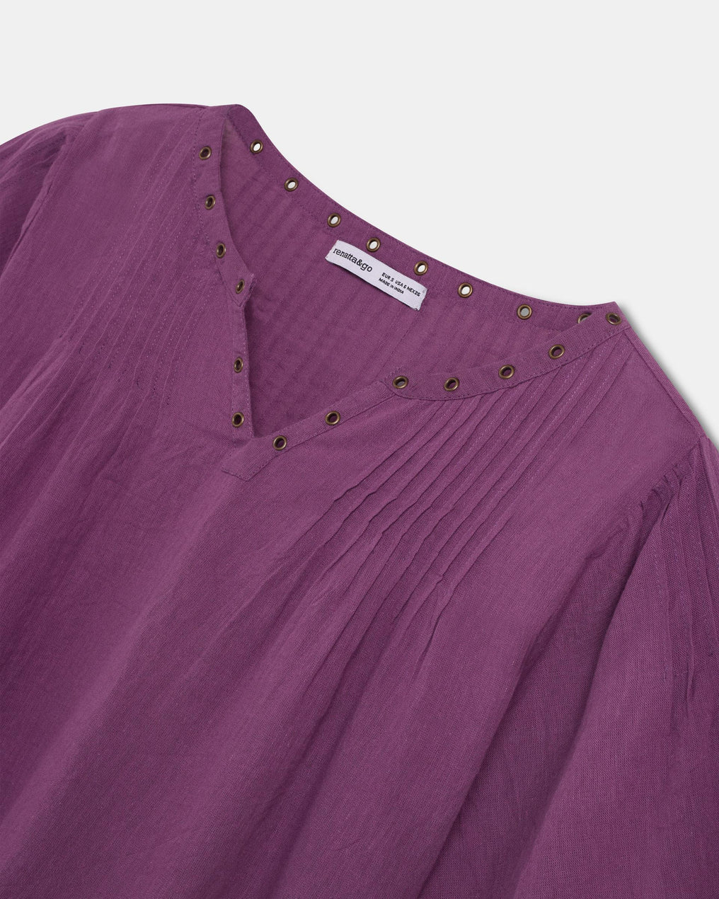Blusa Arandelas Morado