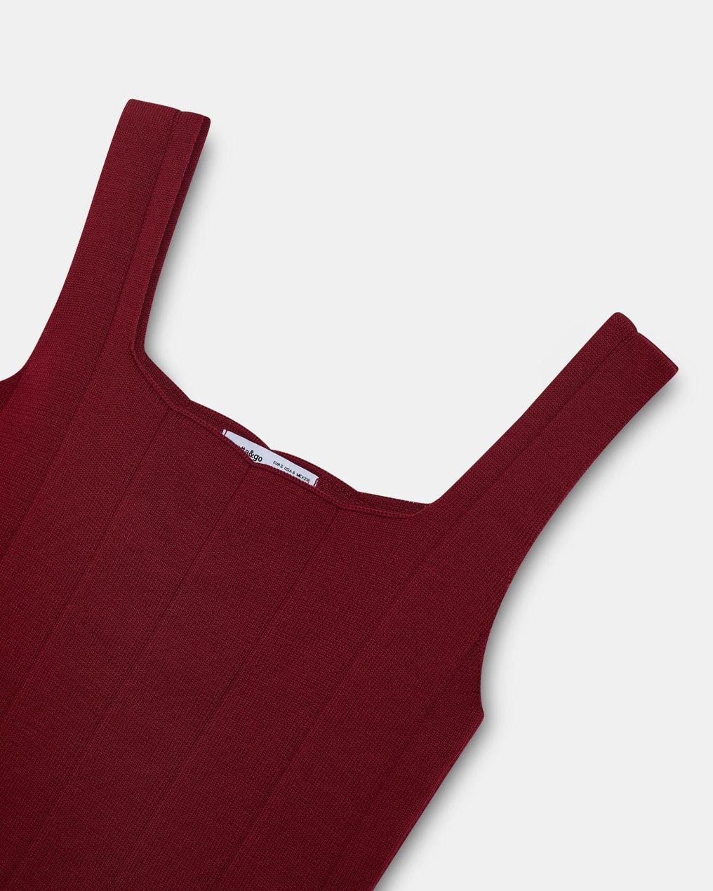 Top Corsetero Punto Granate