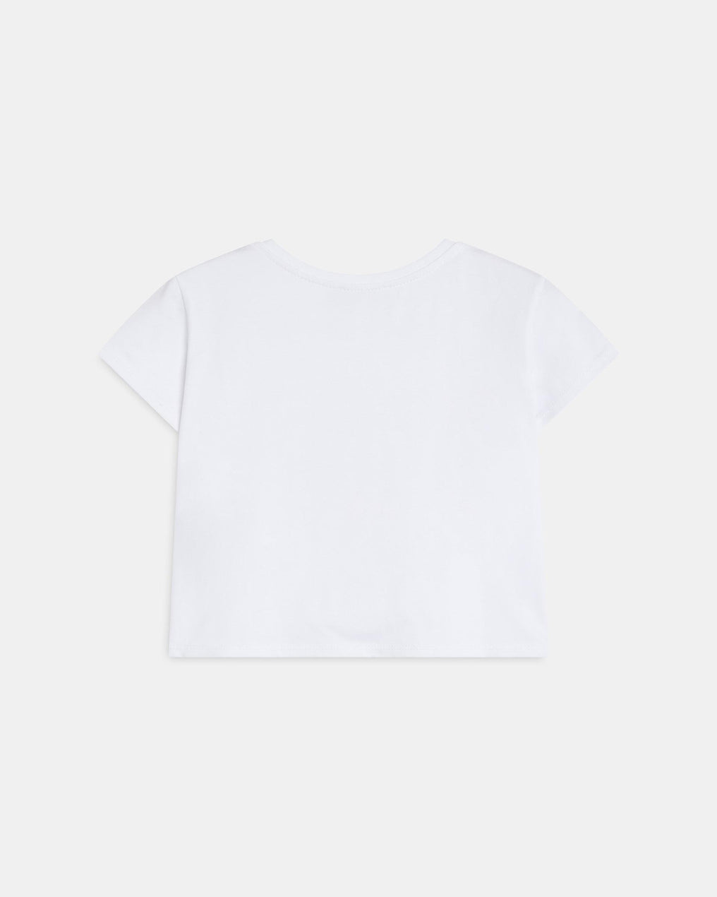 T-shirt Flor Crochet Branco