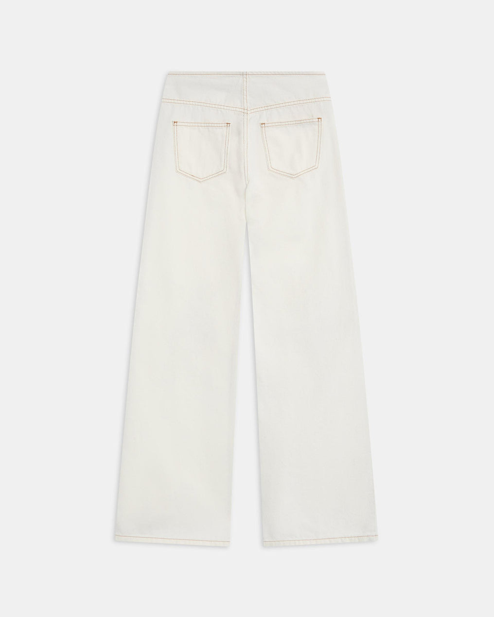 Jeans Bordados Étnicos Blanco
