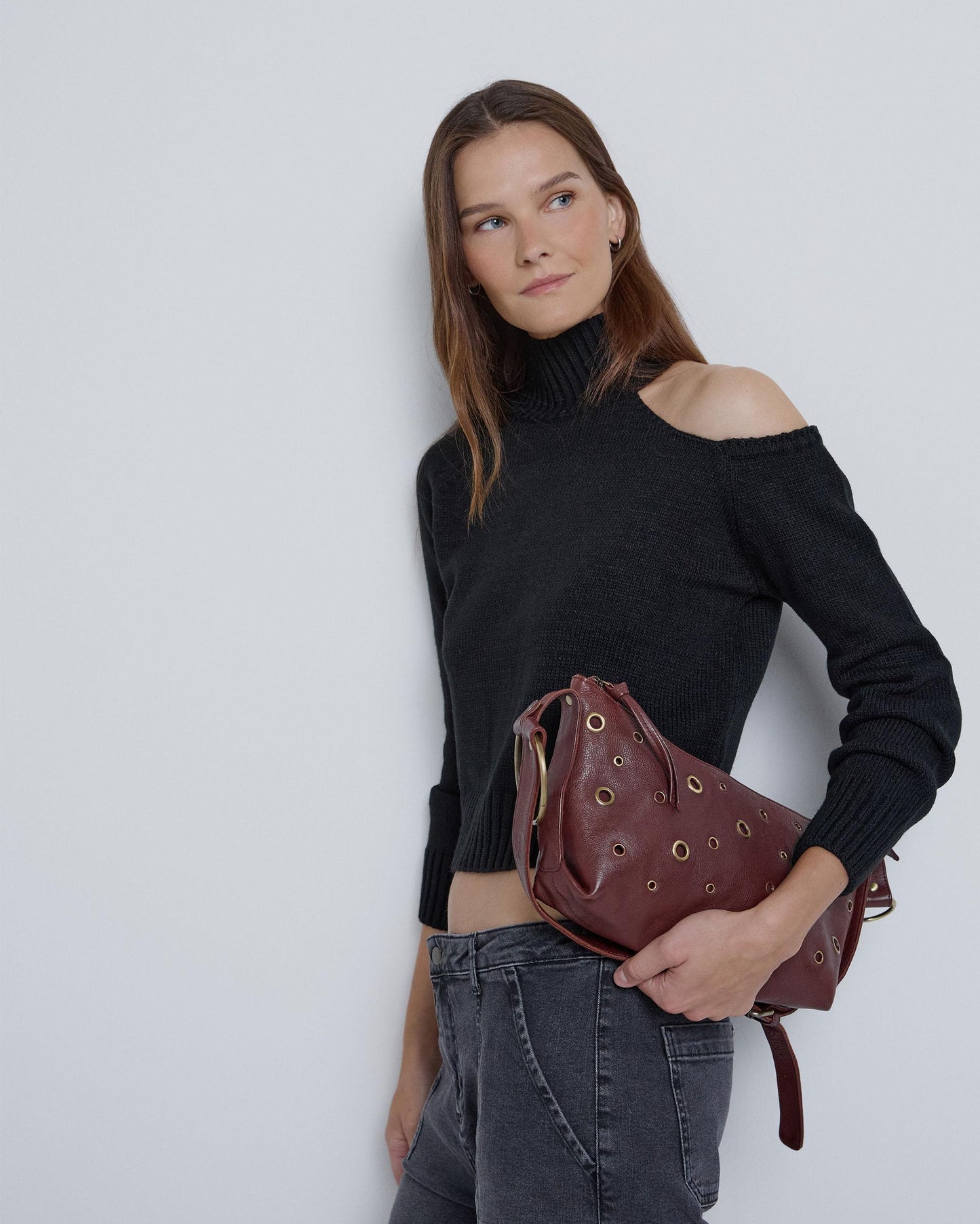 Jersey Manga Asimetrica Negro