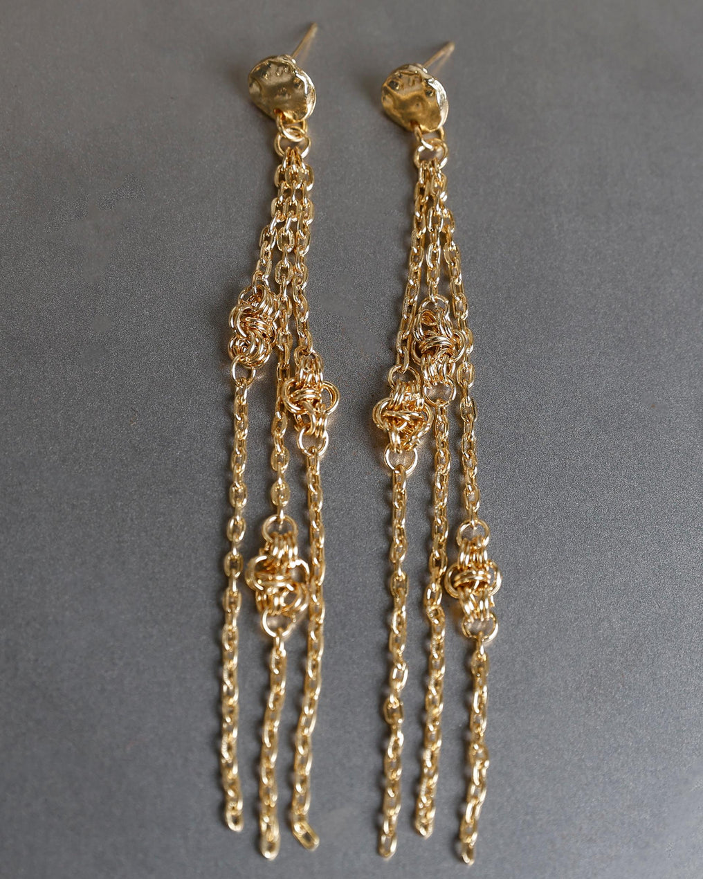 Pendientes Nudos Oro